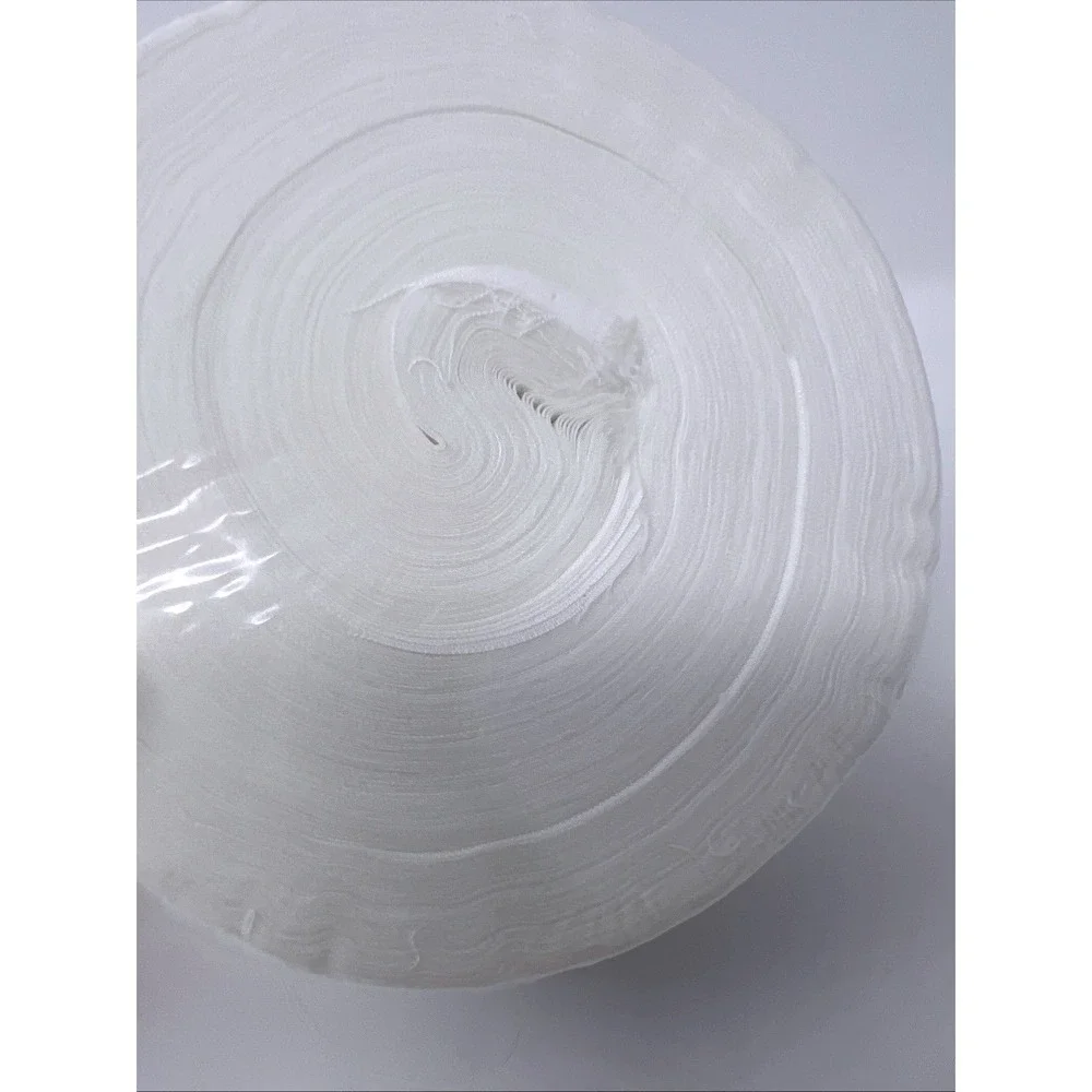 Roll Up Kona Cotton Solids Snow by Robert Kaufman Jelly Roll 2.5